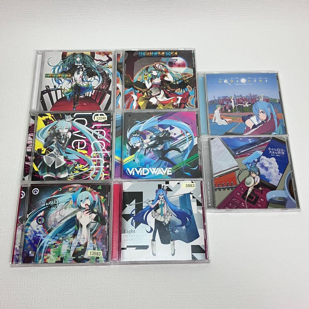 初音ミク-ボカロ【CD】8枚セット」レンタルアップ - メルカリ