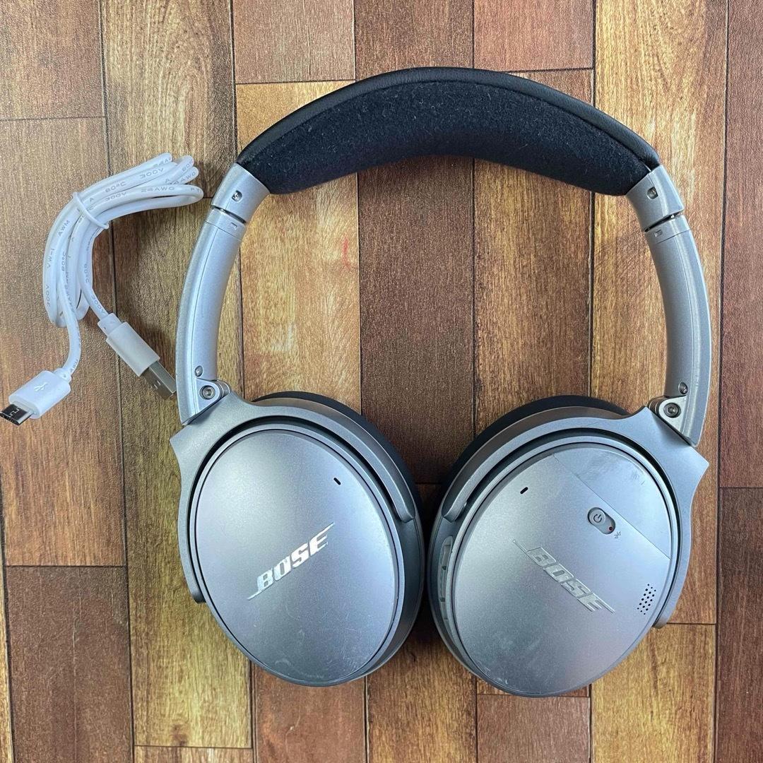 Bose QuietComfort 35 ワイヤレスヘッドホン シルバー - メルカリ