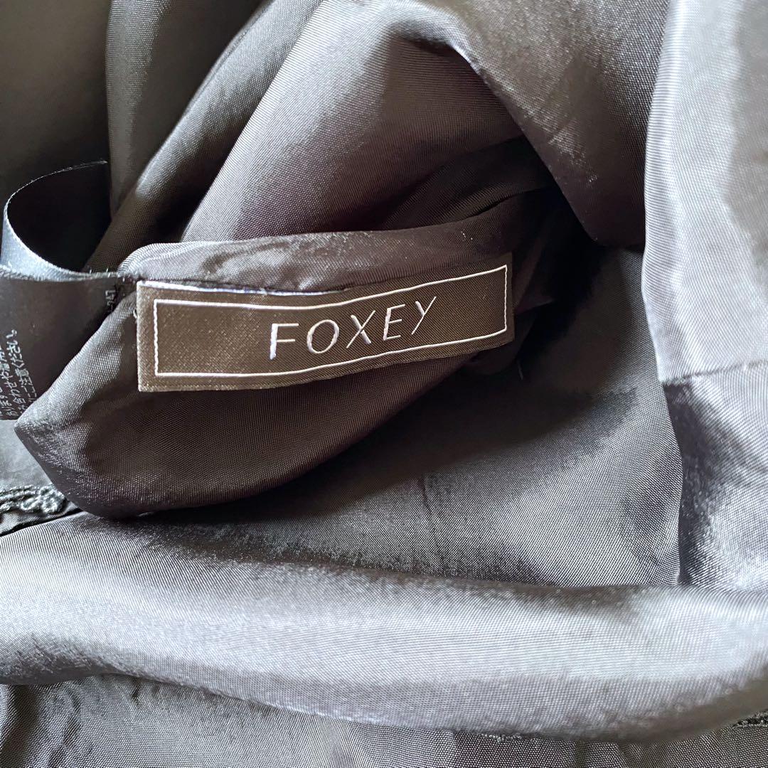 FOXEY フォクシー 2022年 ドレス フリージア ワンピース 黒 - メルカリ