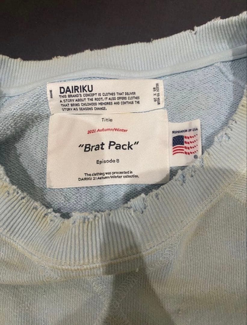 DAIRIKU ダイリク Ponyboy Pullover Sweater - メルカリ