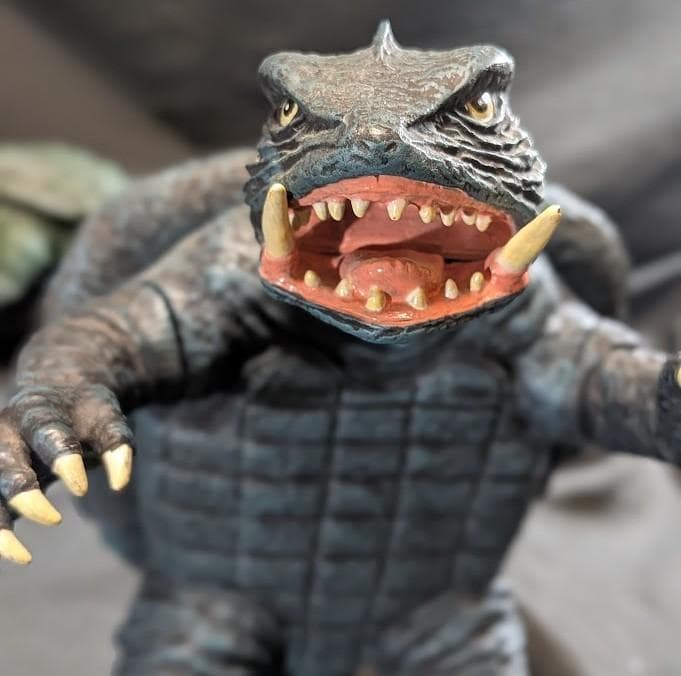 昭和ガメラ・立姿＆四足（エクスプラス）ソフビフィギュア2体セット