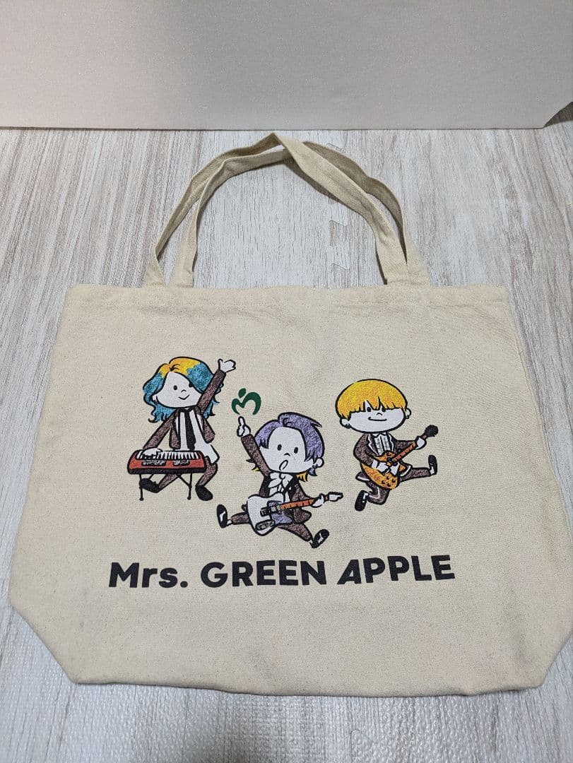 激レア】Mrs. GREEN APPLE ミセス ゼンジン トートバッグ - メルカリ