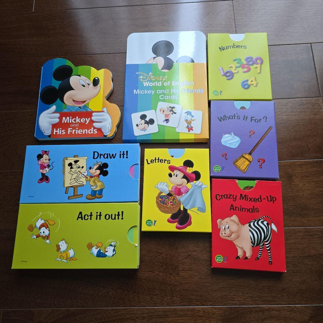 DWE ディズニー 英語 Disney English カードセット - メルカリ