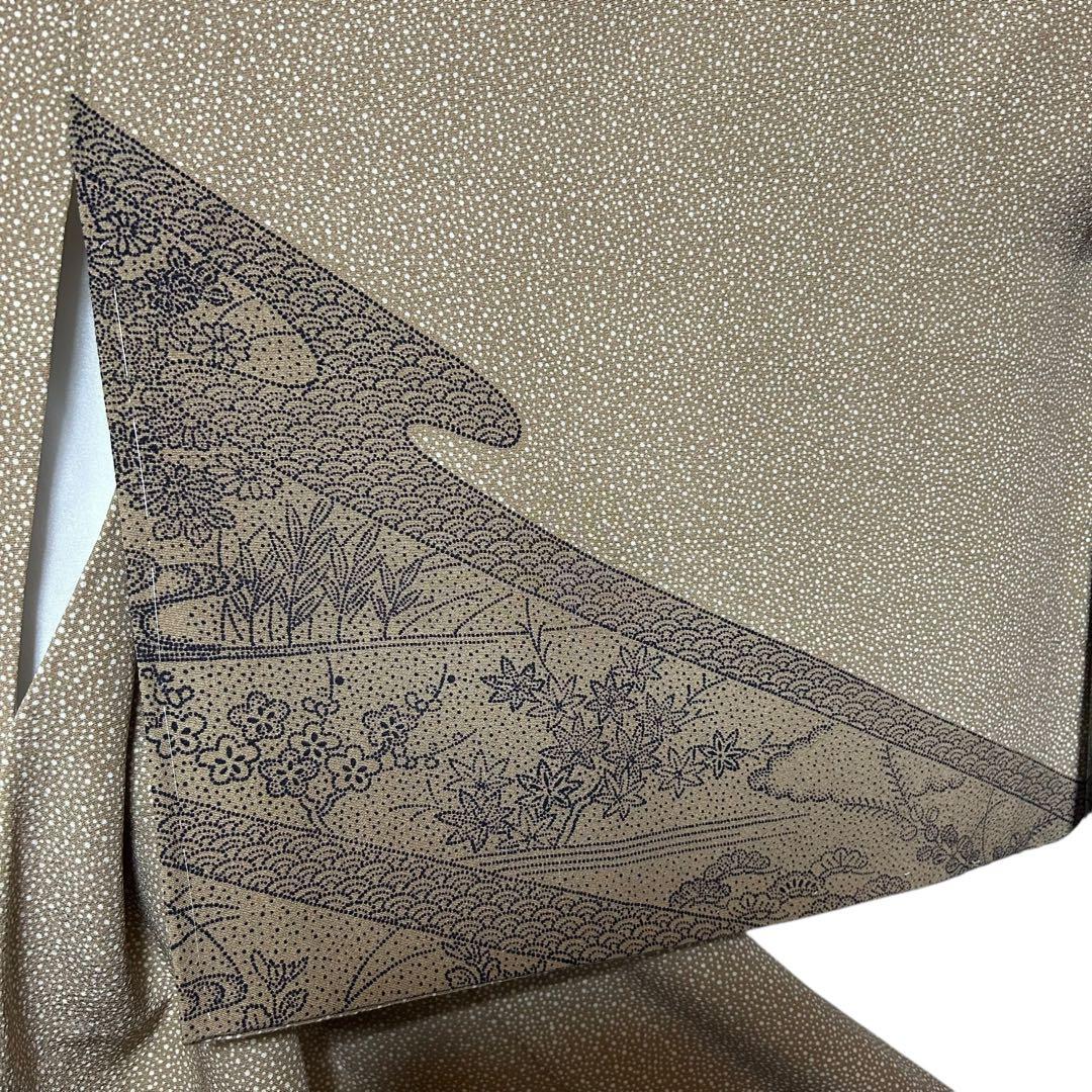 未使用近い 美品 袷 正絹 江戸小紋 大小霰 訪問着 フルセット - メルカリ