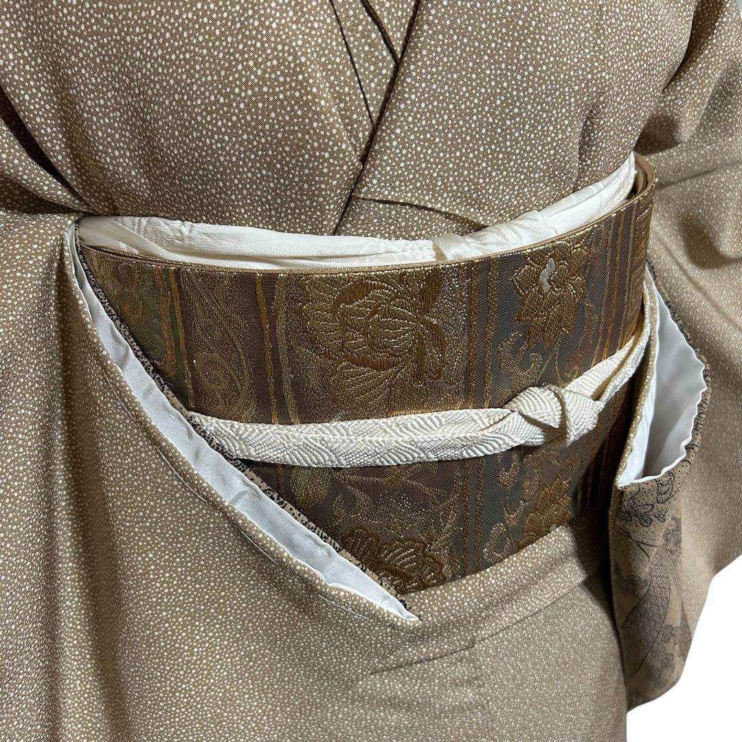未使用近い 美品 袷 正絹 江戸小紋 大小霰 訪問着 フルセット - メルカリ