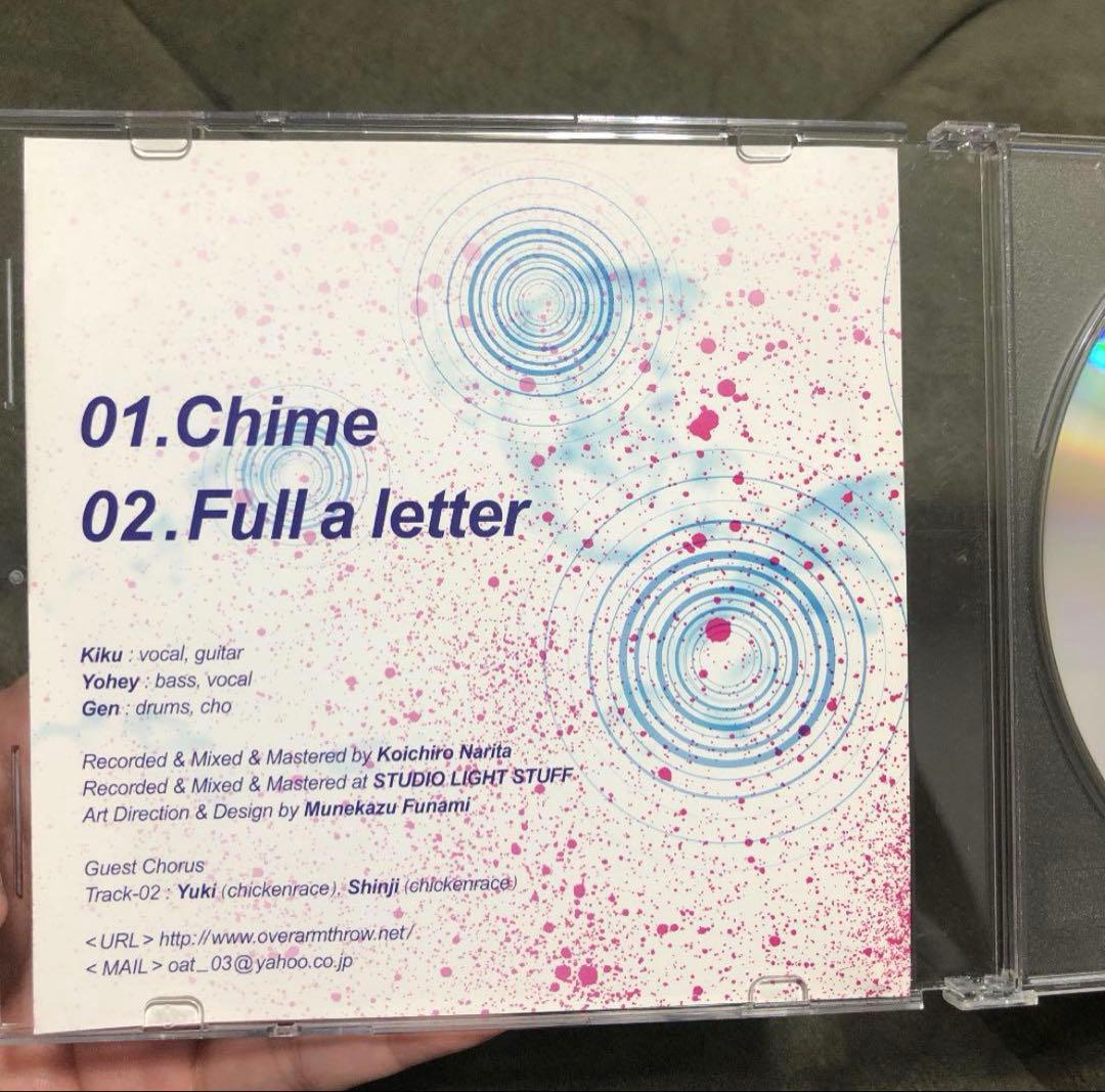 【入手困難 激レア】OVER ARM THROW 廃盤demo