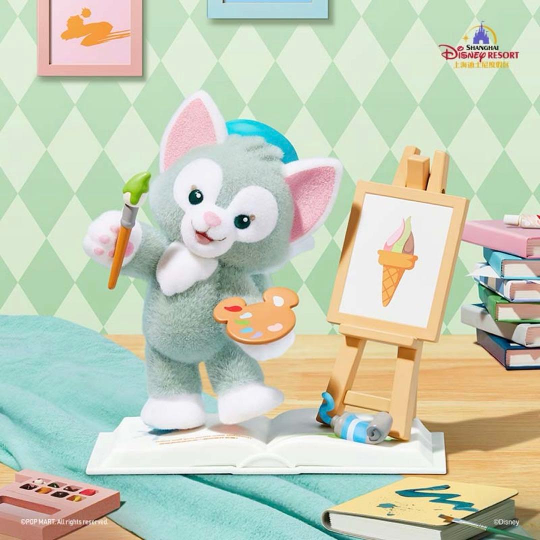 pop mart 上海ディズニー ダッフィーコラボフィギュア 置物