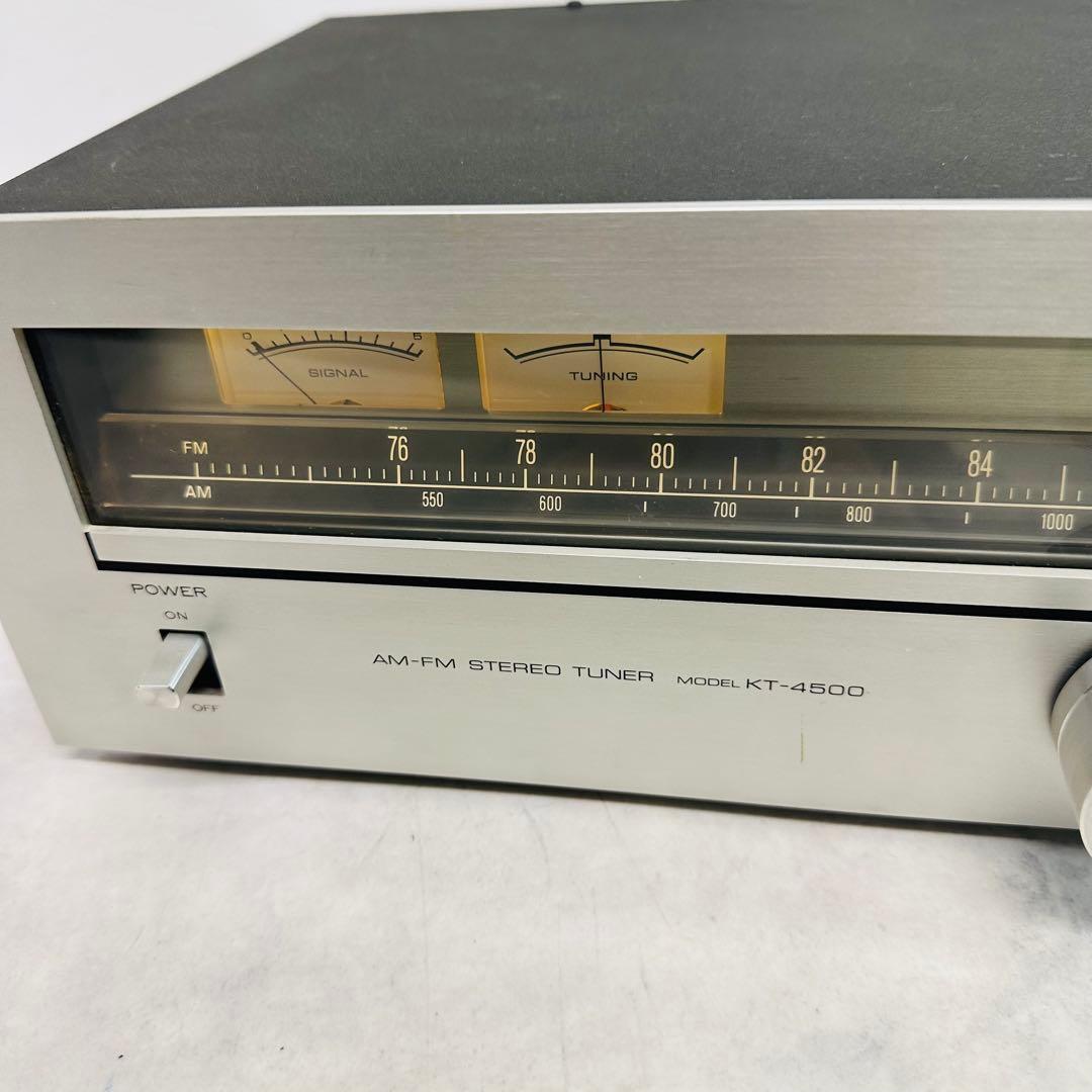 TRIO AM/FMステレオチューナー KT-4500 - メルカリ