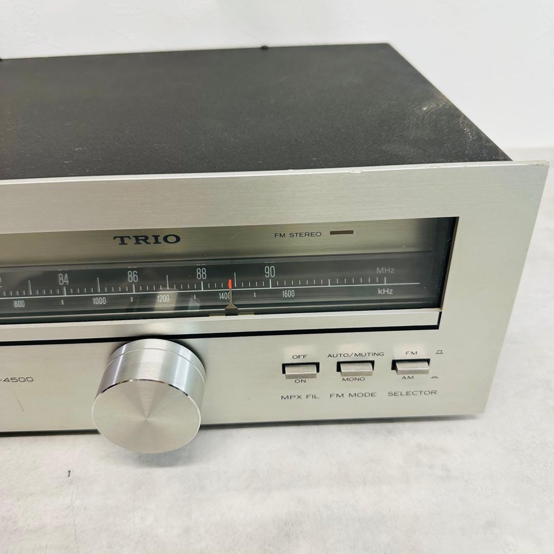 TRIO AM/FMステレオチューナー KT-4500 - メルカリ