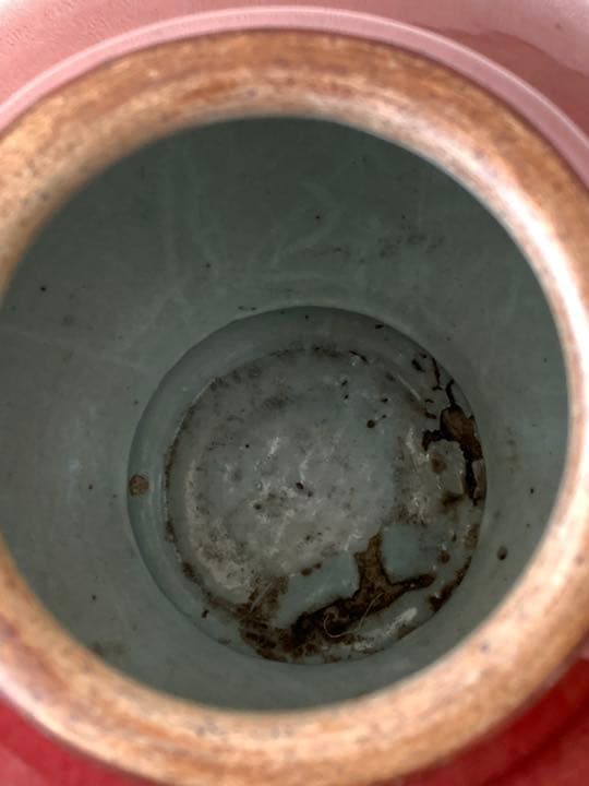 希少品】古美術 辰砂釉壺 清時代 共箱/西—1 - メルカリ