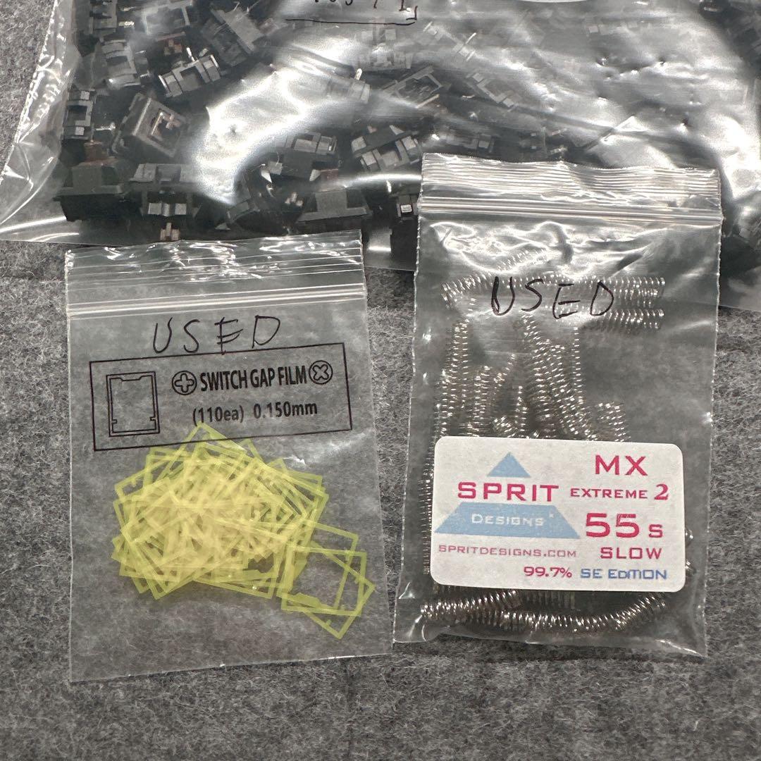 Cherry MX Mid-Vintage Browns 3Pin 105個+1 - メルカリ