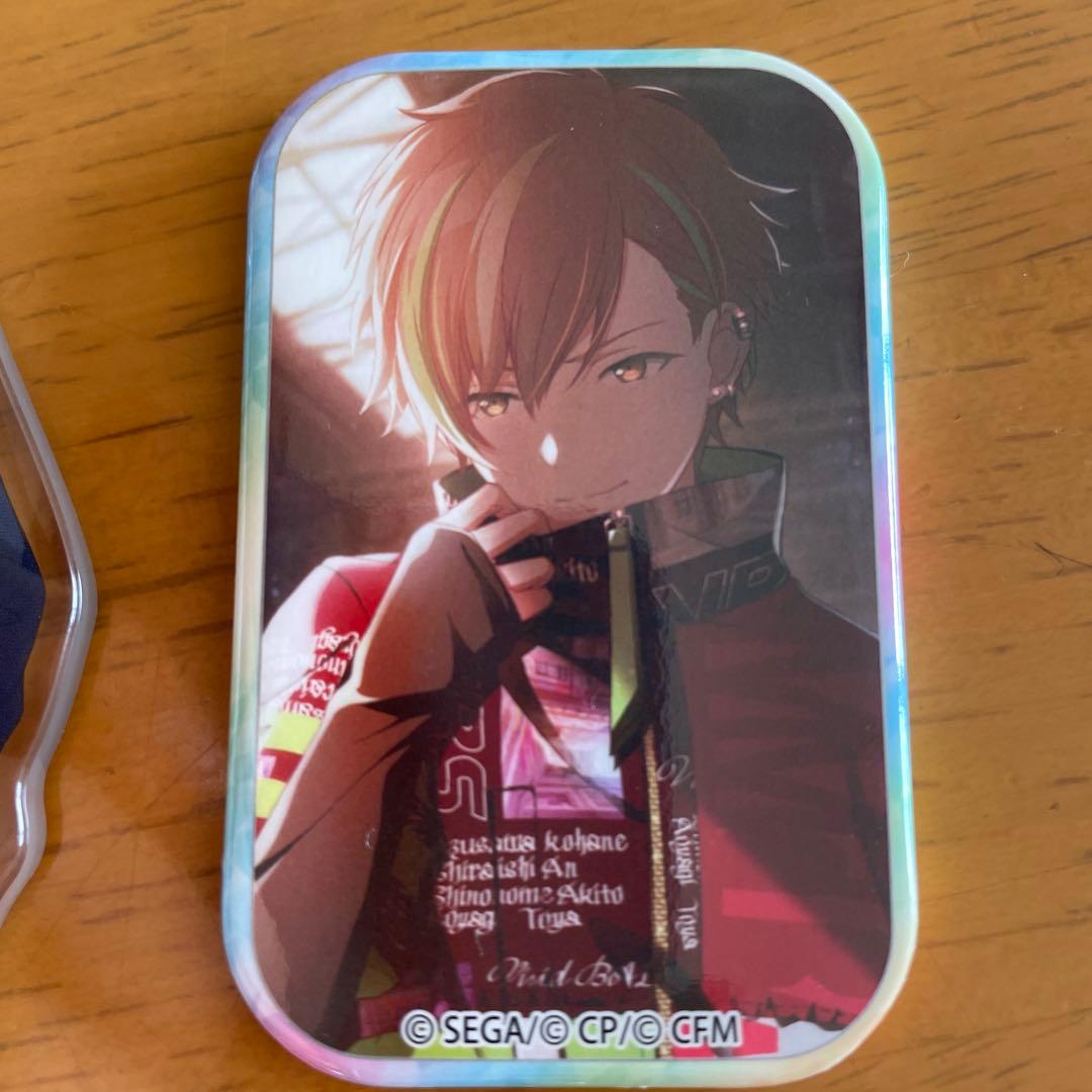 プロセカ 東雲彰人 アクスタ スクエア缶バッジ 2点セット - メルカリ