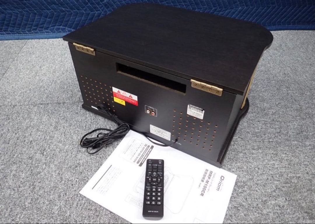 超美品 山善 キュリオム マルチレコードプレーヤー MRP-M100CR_73