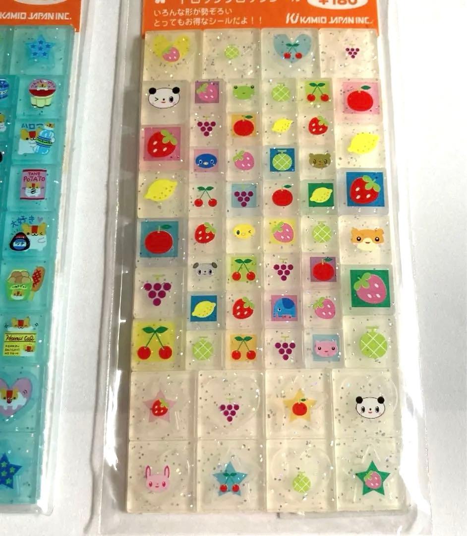 平成レトロ ドロップ ブロックシール タイルシール カミオジャパン