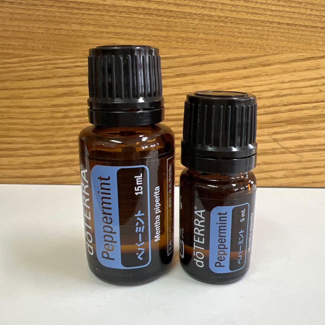 ペパーミント15ml &5ml 2本セットdoTERRA - メルカリ