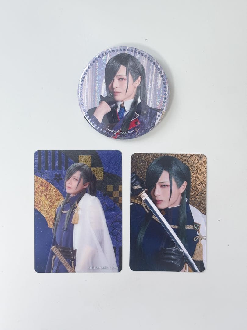 にっかり青江 刀ミュ クリアカード 缶バッジ - メルカリ