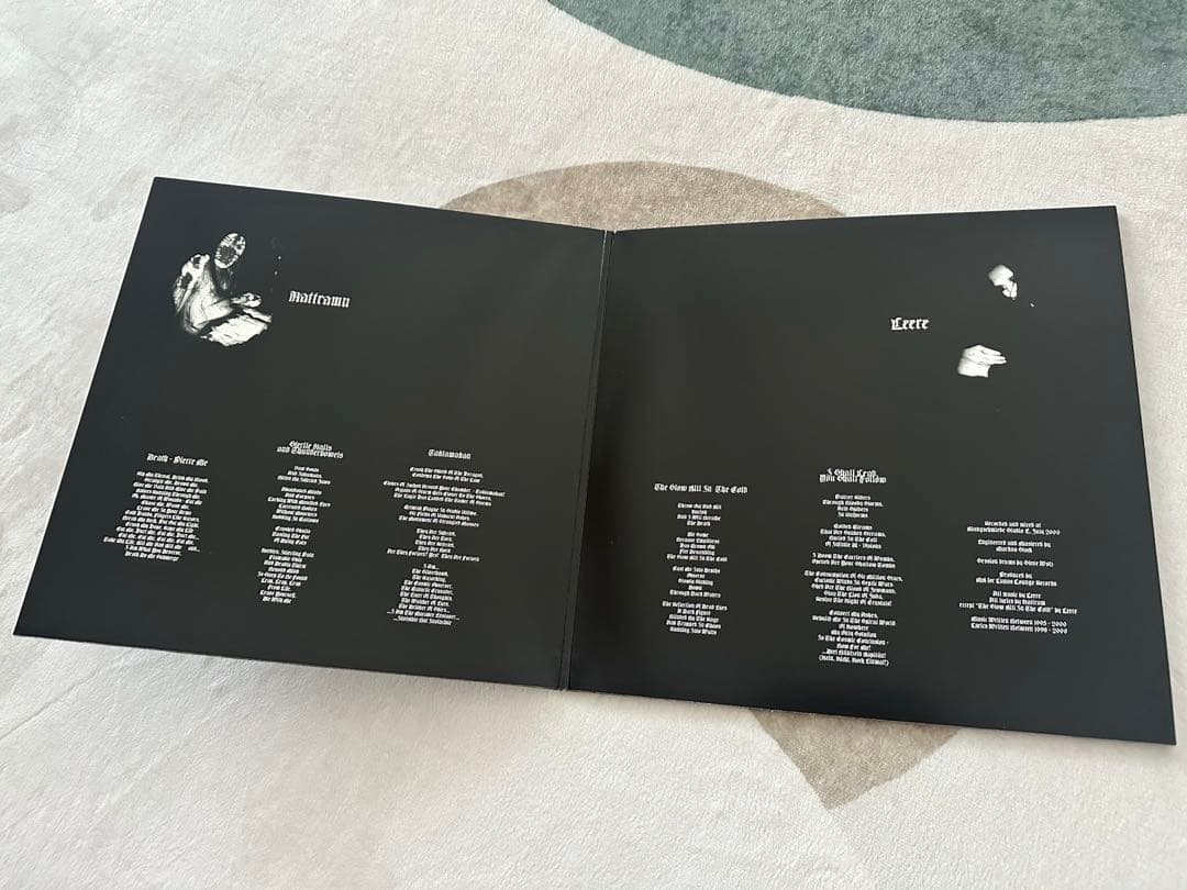 激レア ブラックメタル Silencer レコード 新品 透明 - メルカリ