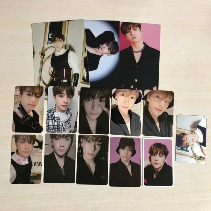 the boyz ヒョンジェ　トレカ　セット THE BOYZ ヒョンジェ a;effect 店舗特典・封入トレカセット - メルカリ