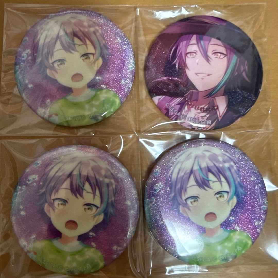 プロジェクトセカイ プロセカ グリッター缶バッジ 13A 14A 神代類