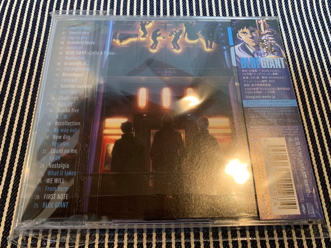 上原ひろみ／BLUE GIANT (オリジナル・サウンドトラック)(SHMCD