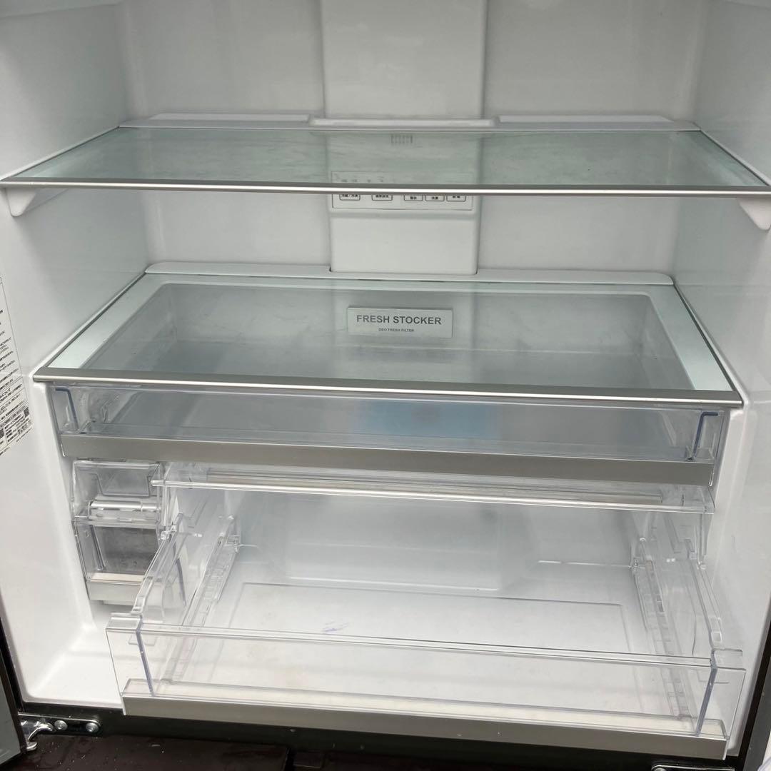 mm129F 2019年製 AQUA 大型冷蔵庫500L〜600L 木目調 - メルカリ