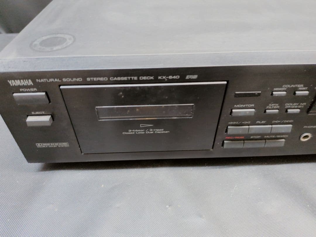 YAMAHA ヤマハ KX-640 ステレオカセットデッキ M2867 - メルカリ