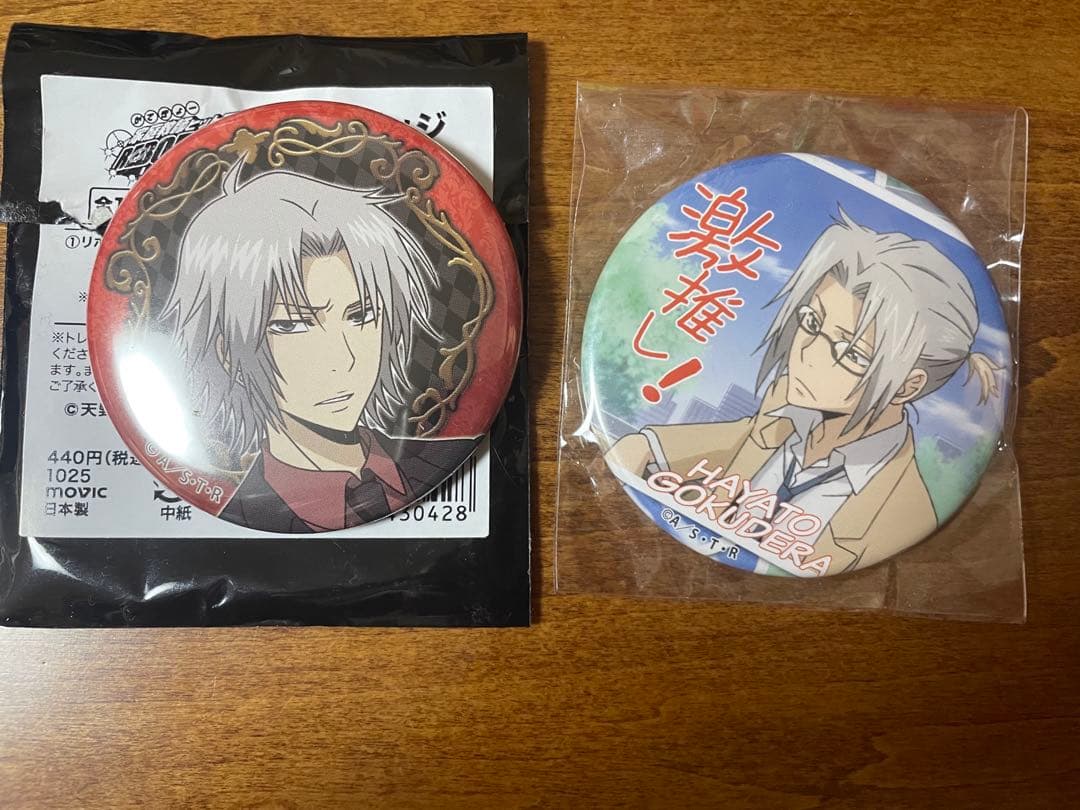 家庭教師ヒットマンREBORN 獄寺隼人 缶バッジ2種 - メルカリ