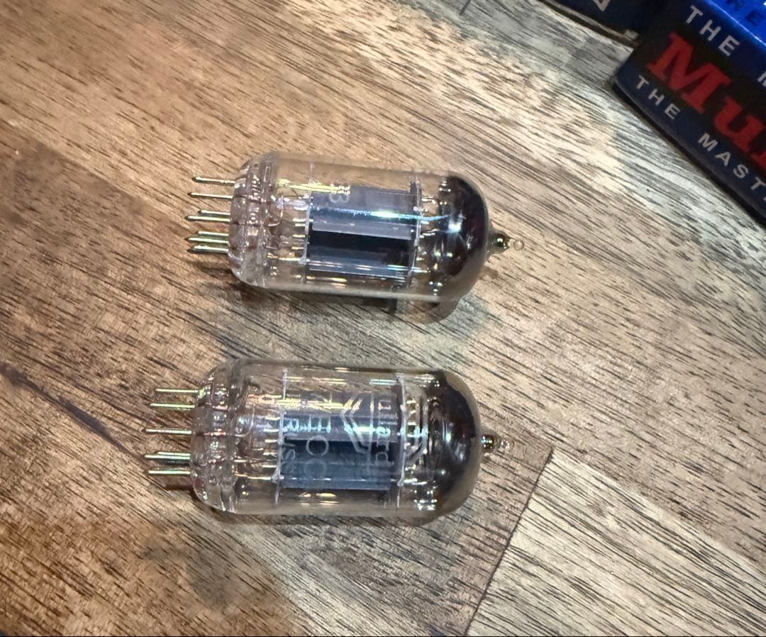 Mullard ムラード 12AX7 マッチドペア 真空管 中古美品 - メルカリ