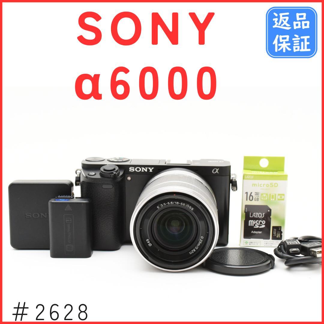 ソニー SONY α6000 ILCE-6000 レンズキット　SDカード付 α（ソニー） ソニー SONY α6000 ILCE-6000 ダブルレンズセット