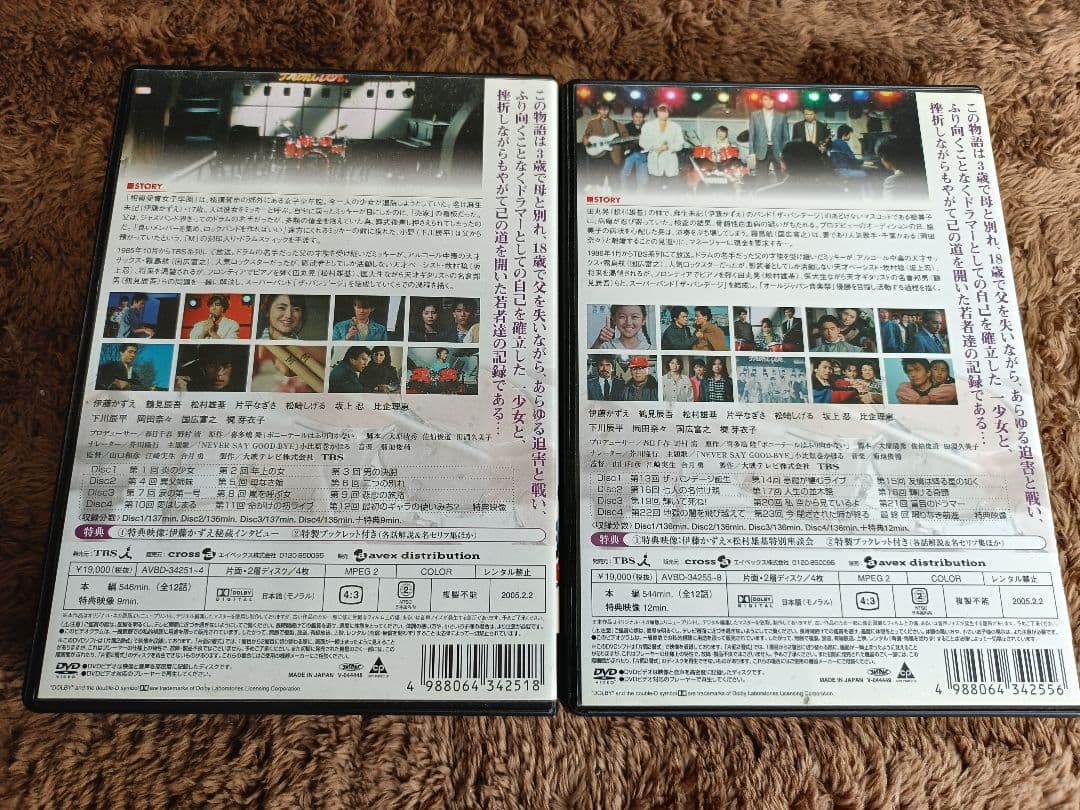 大映テレビドラマ、ポニーテールは振り向かないDVD前編／後編セット