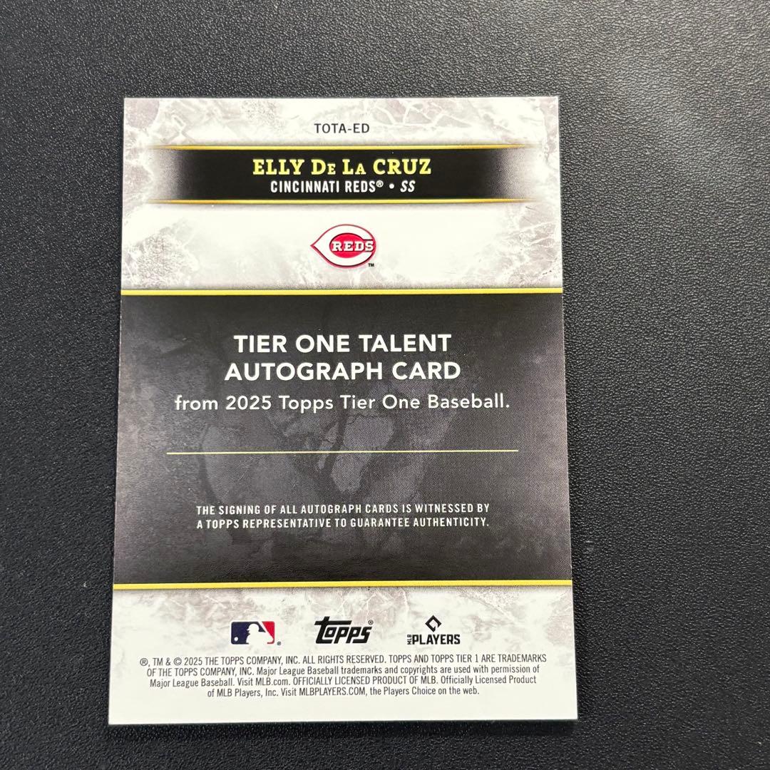 15枚限定 Elly De La Cruz 2025 Topps サインカード - メルカリ