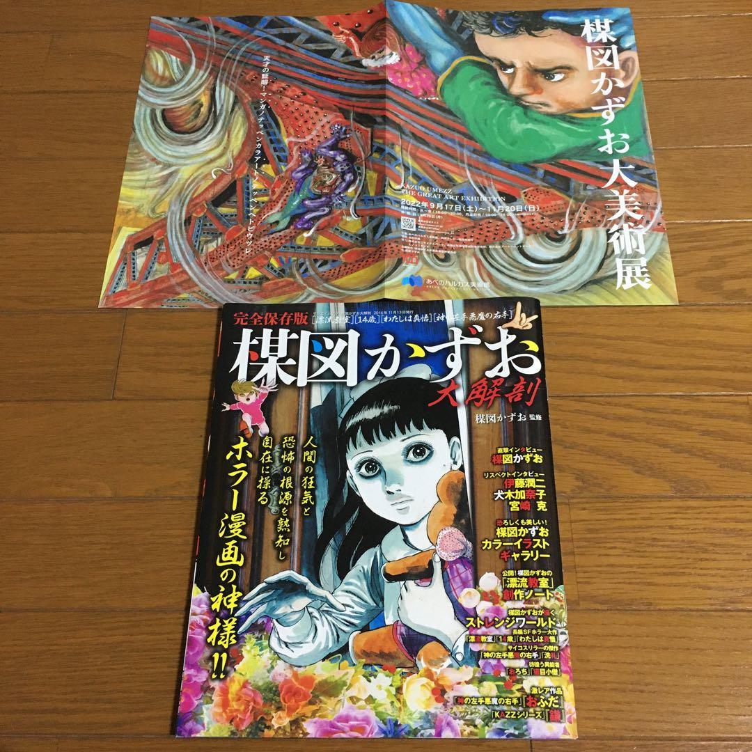 楳図かずお 大解剖 完全保存版 & 大美術展 チラシ - メルカリ