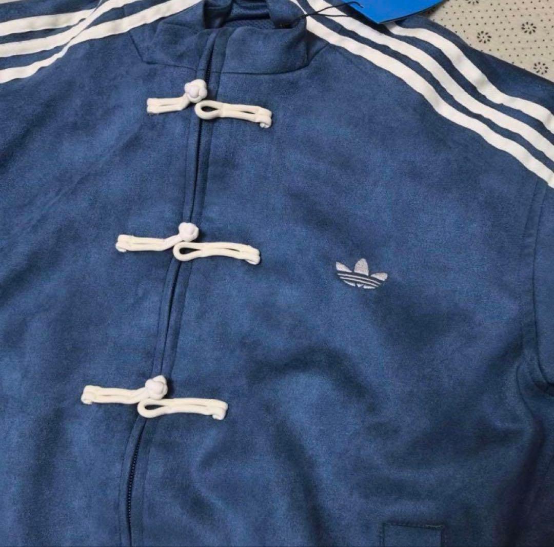 adidasアディダス 中国限定 蛇年トラックジャケット ネイビー Sサイズ