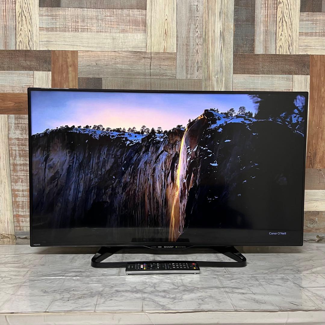 全国送料込❣️SHARP40型液晶テレビYouTube.Netflix視聴可能 - メルカリ