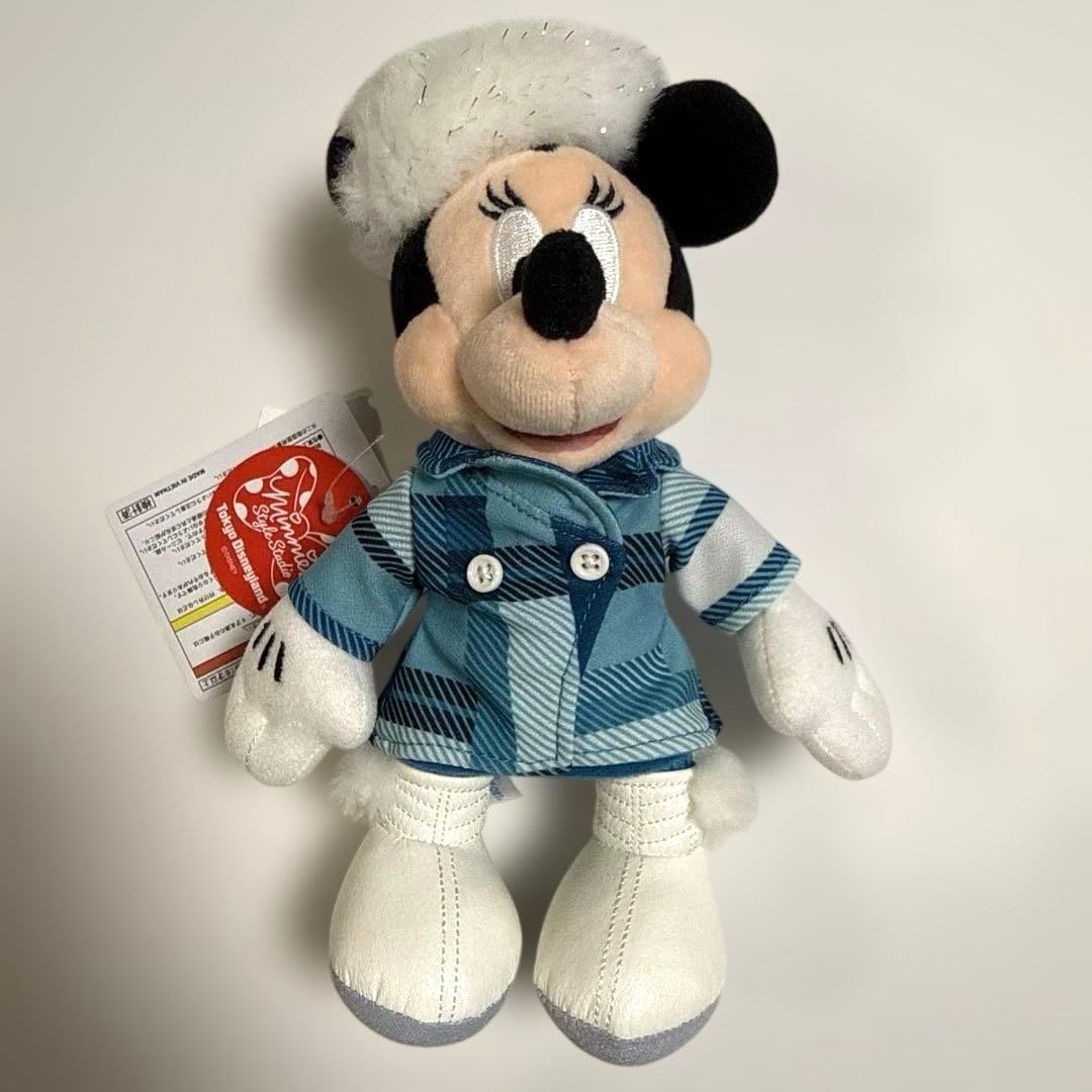 ミニーのスタイルスタジオ ミニー ぬいぐるみバッチ 冬 ぬいば