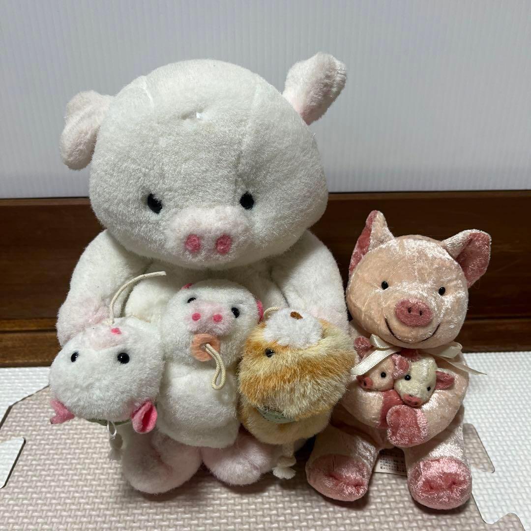 昭和レトロ ファンシー ベルモア 豚 ぬいぐるみ ヴィンテージ レア