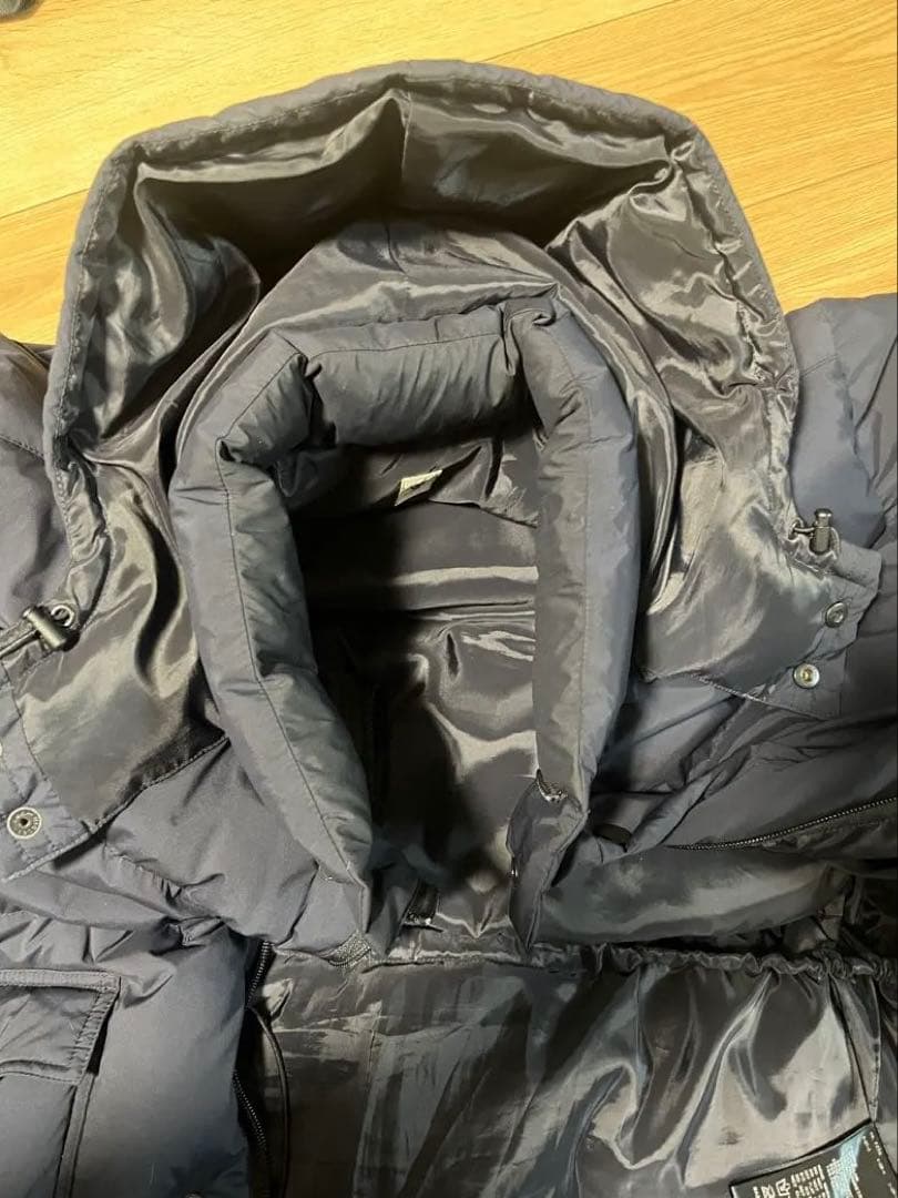 LE エルイー ダウンジャケット ネイビー 3 レショップ - メルカリ