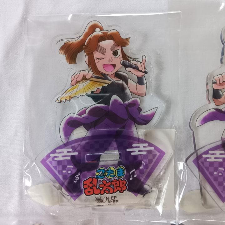 忍たま乱太郎 カラオケの鉄人コラボ アクリルスタンド 四年生セット