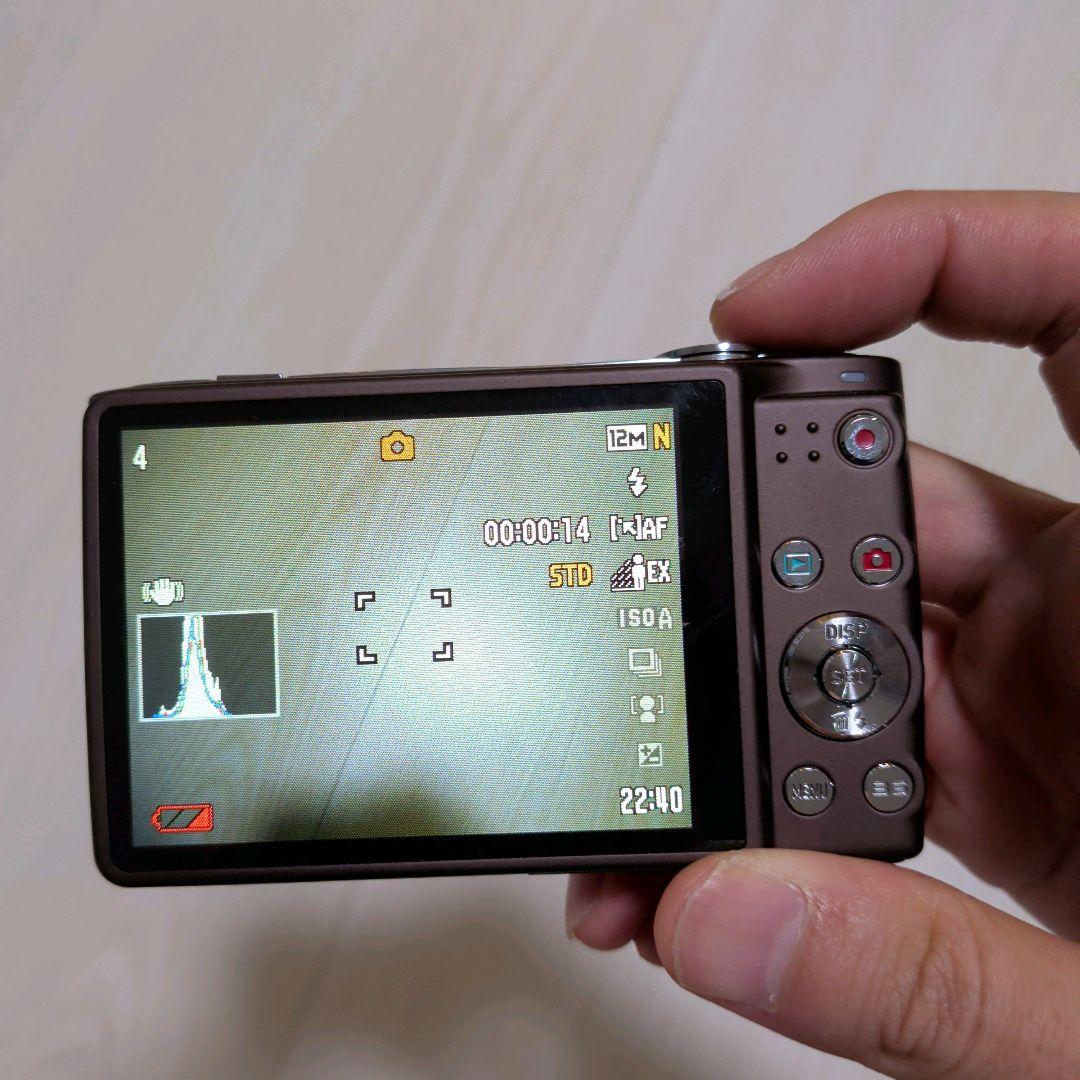 極美品✨CASIO EXILIM EX-Z450 コンパクトデジタルカメラ 茶 - メルカリ