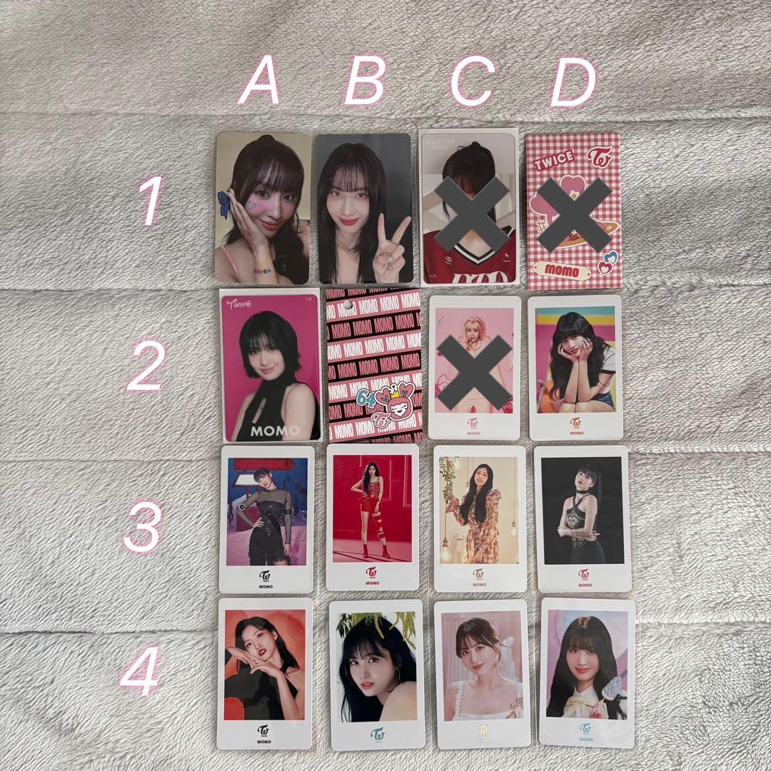 バラ売り可】TWICE モモ トレカ - メルカリ