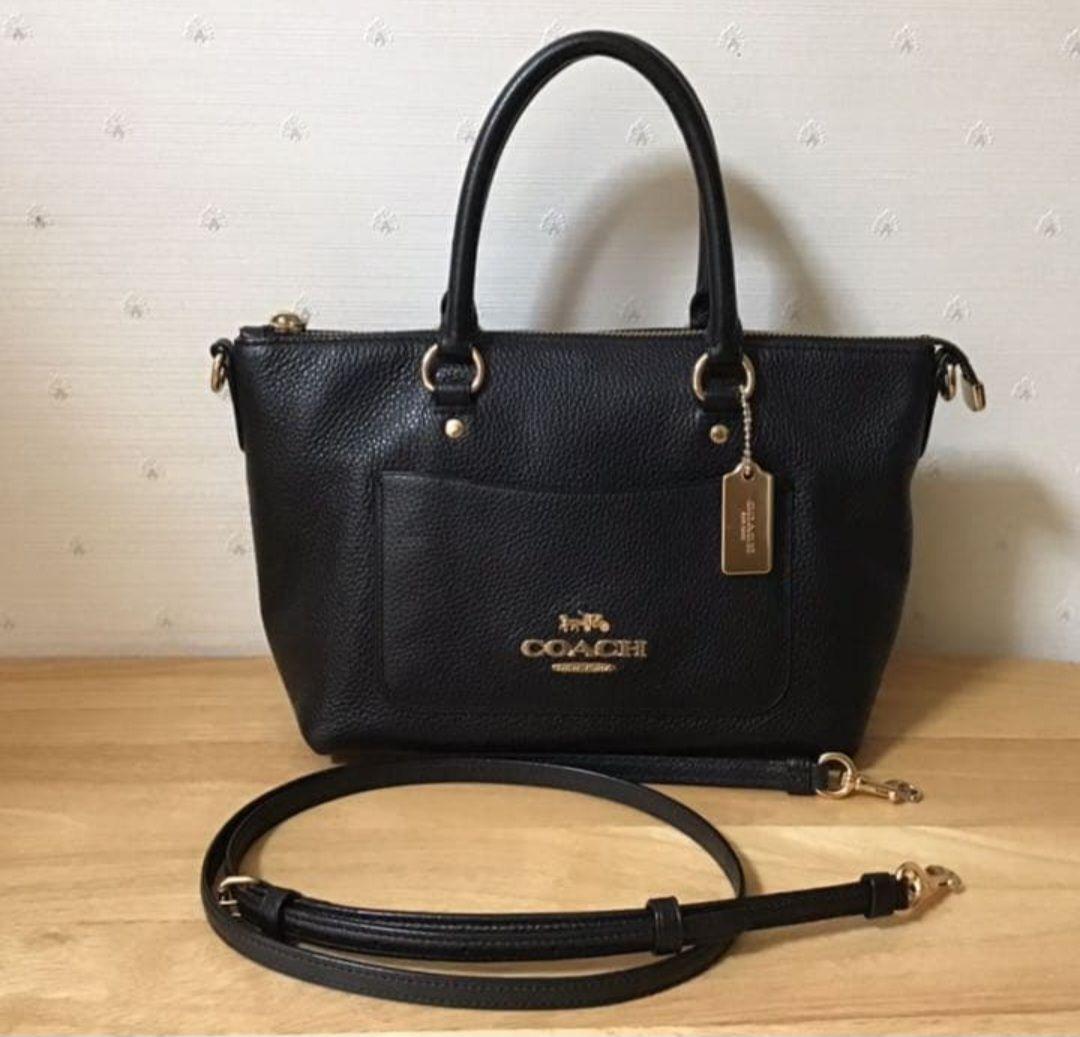 COACH コーチ ショルダーバッグ ◆ ミニ　エマ　サッチェル　F31466 楽天市場】コーチ COACH ミニエマ サッチェル ペブルドレザー