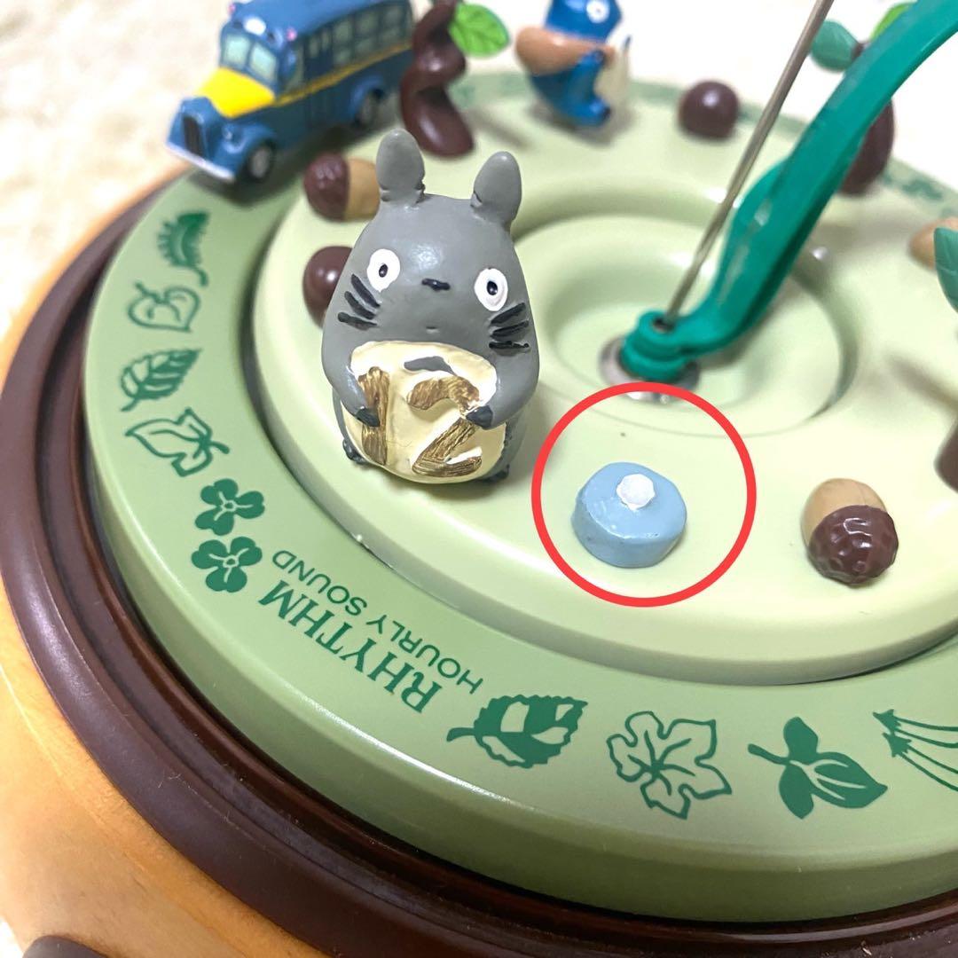 希少】となりのトトロ ジブリ からくり時計 どんぐりドーム オルゴール