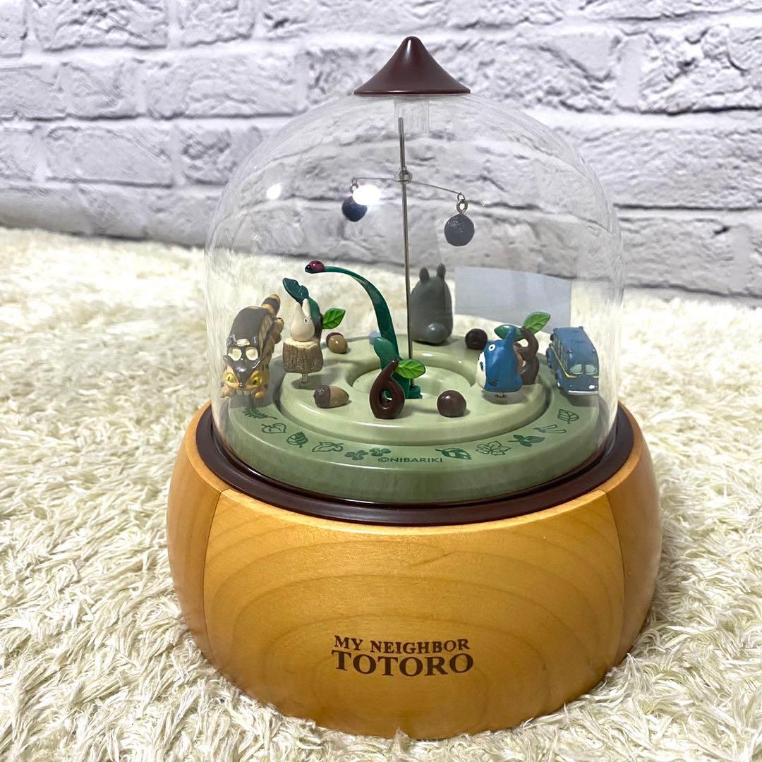 希少】となりのトトロ ジブリ からくり時計 どんぐりドーム オルゴール
