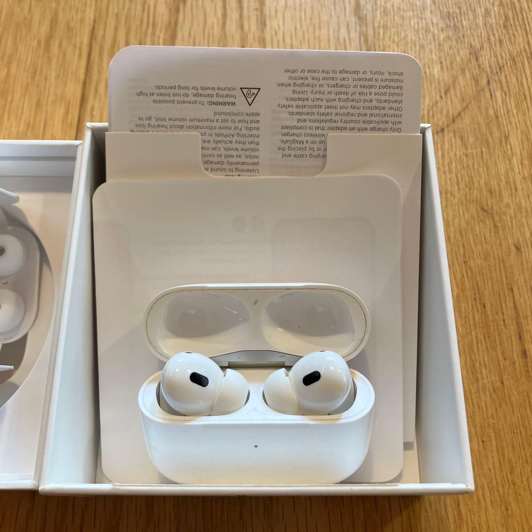 AirPods Pro 本体 ホワイト第二世代 ムスビー｜AirPods Pro（第2世代） 送料無料 CQ1JQCVJ93【AirPods Pro