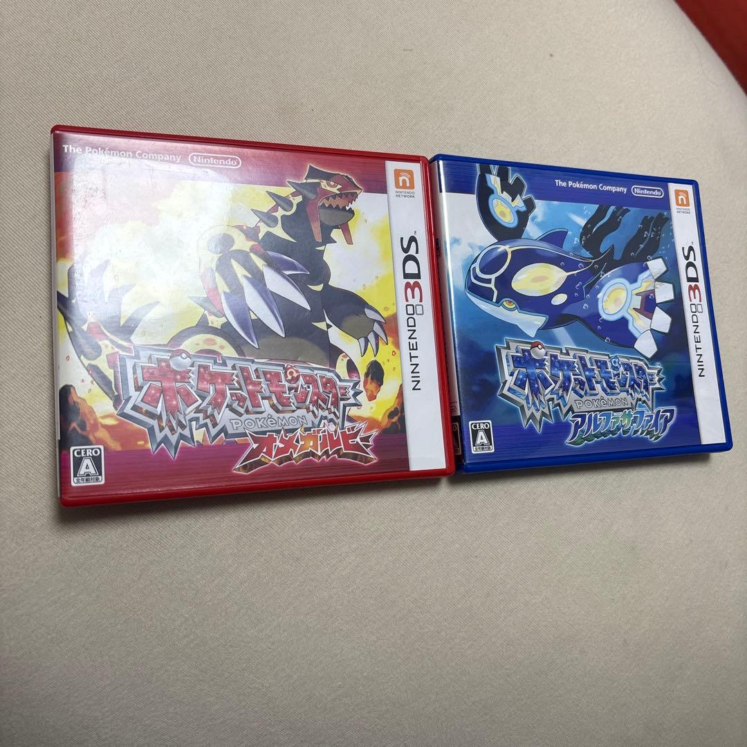 ポケモン オメガルビー・アルファサファイア 3DS ソフト セット 動作