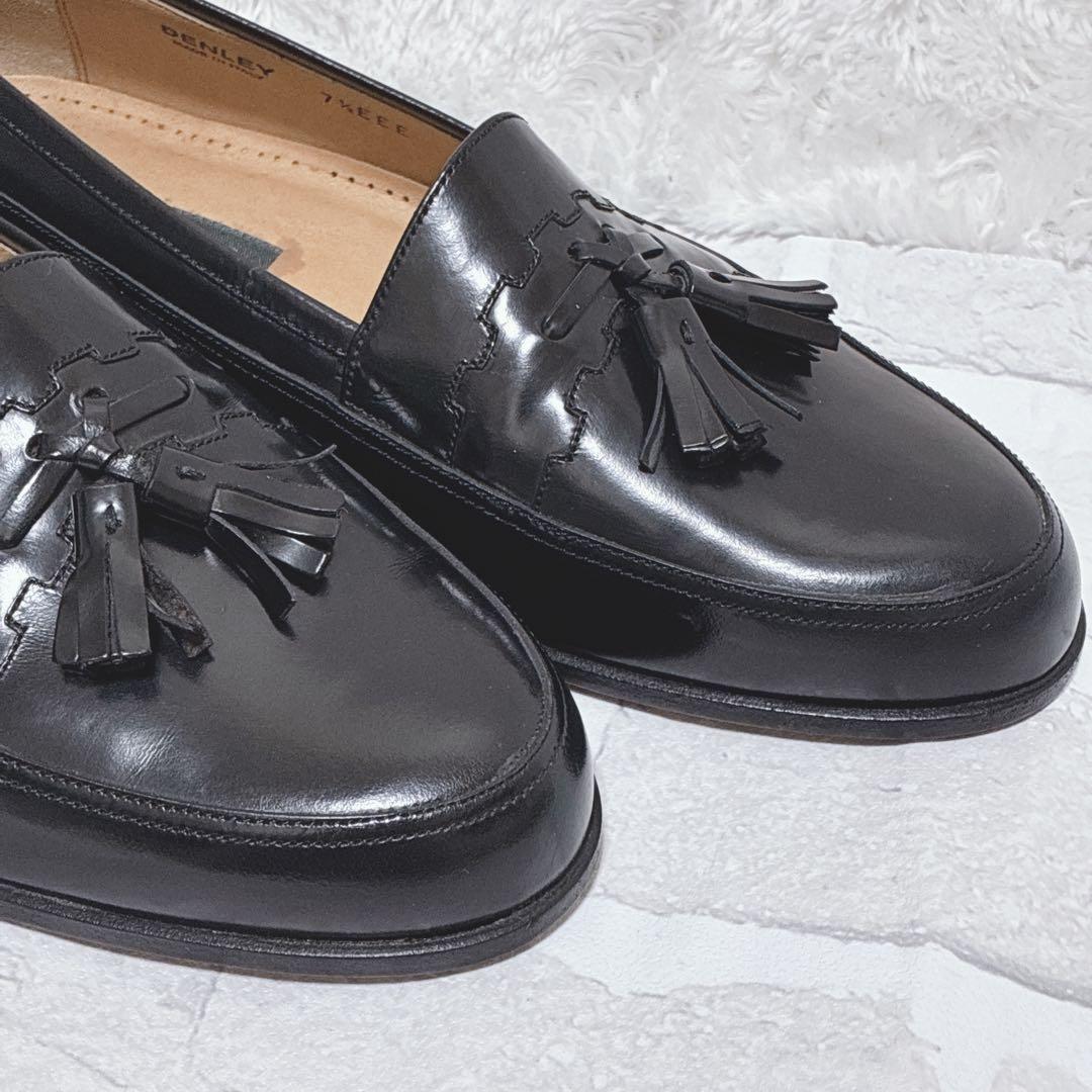 BALLY バリー タッセルローファー 黒 25.5cm EEE 美品