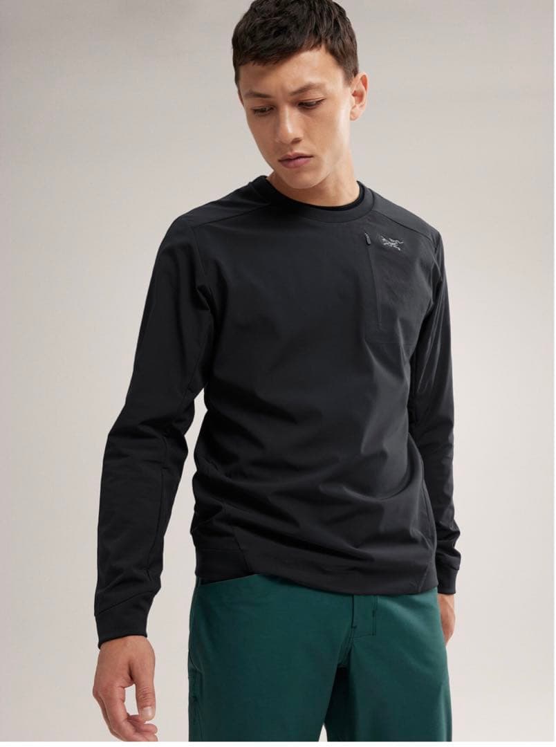 アークテリクス プロトンクルー ARC'TERYX PROTON CREW黒S - メルカリ