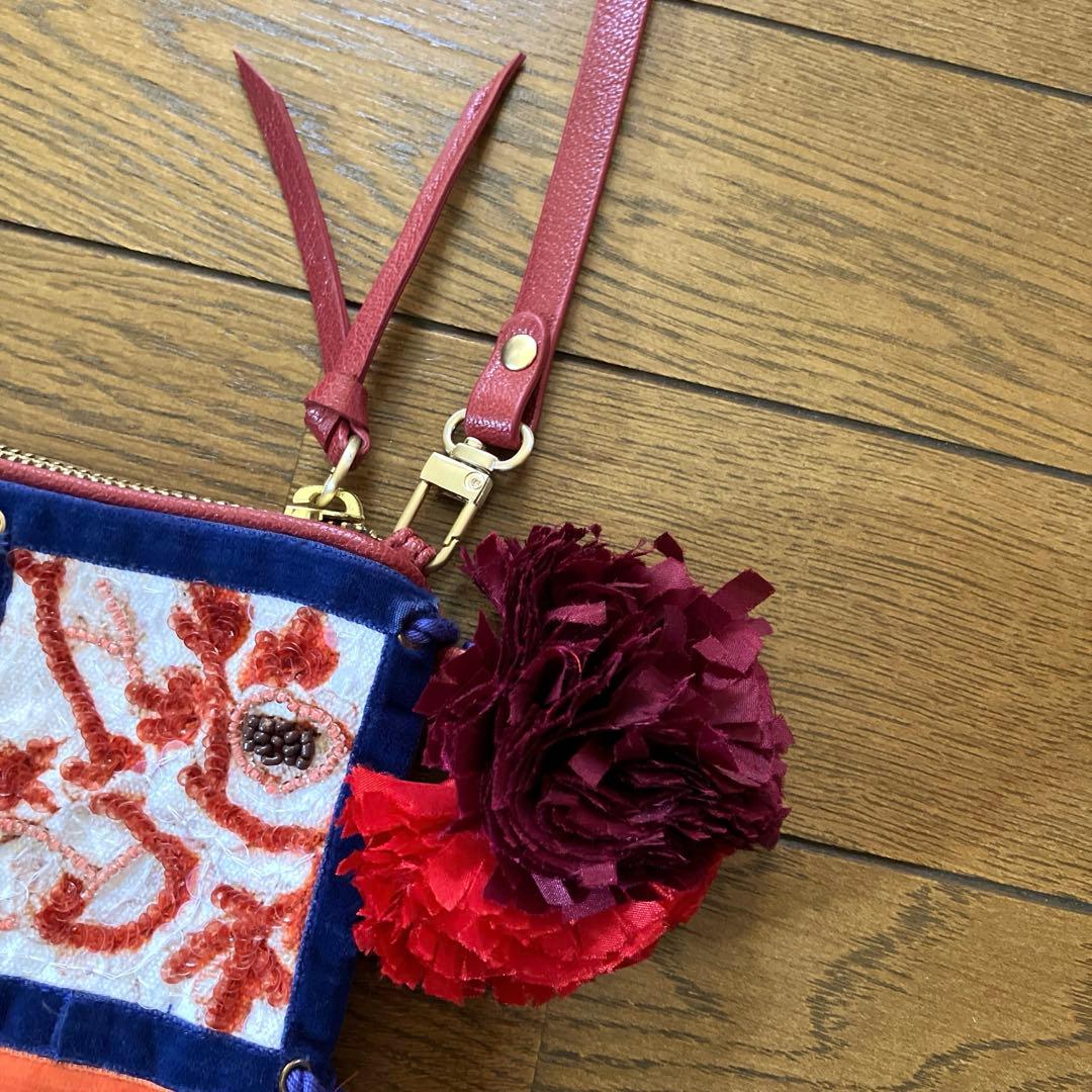 B*い様 新品☆JAMIN PUECH☆パッチワーク バッグ 2way ビーズ - メルカリ