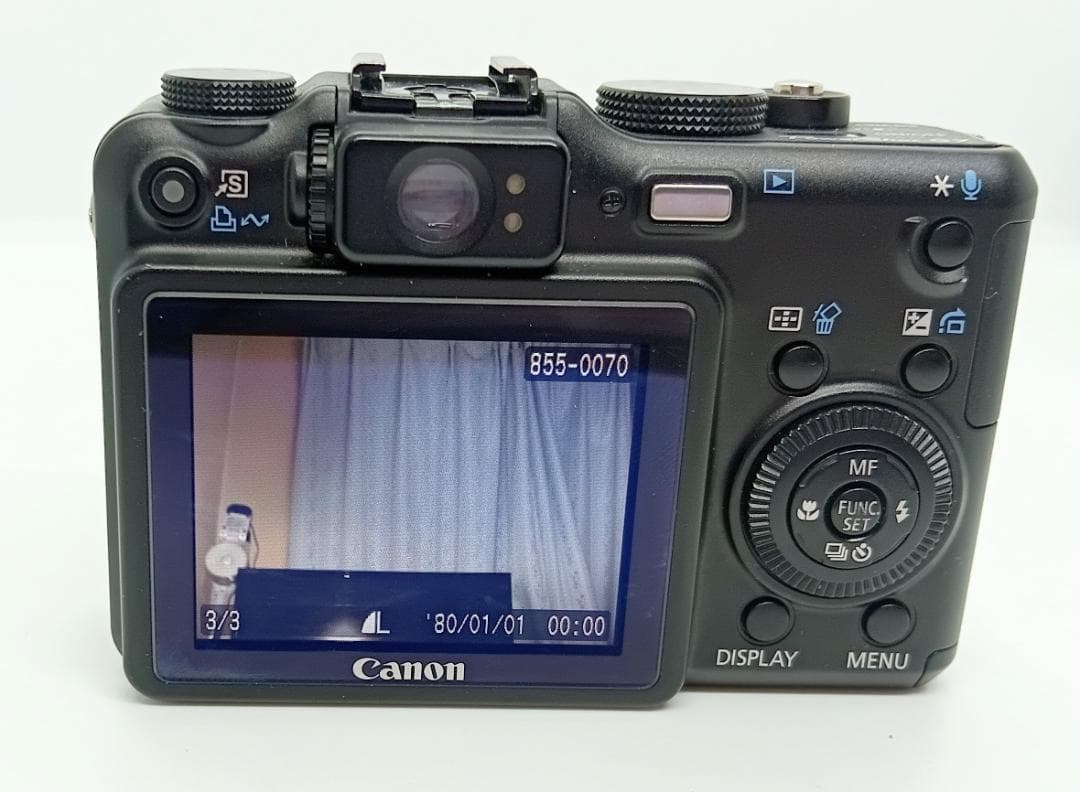 Canon PowerShot G7 10.0MP 充電器, 皮ケース付き美品