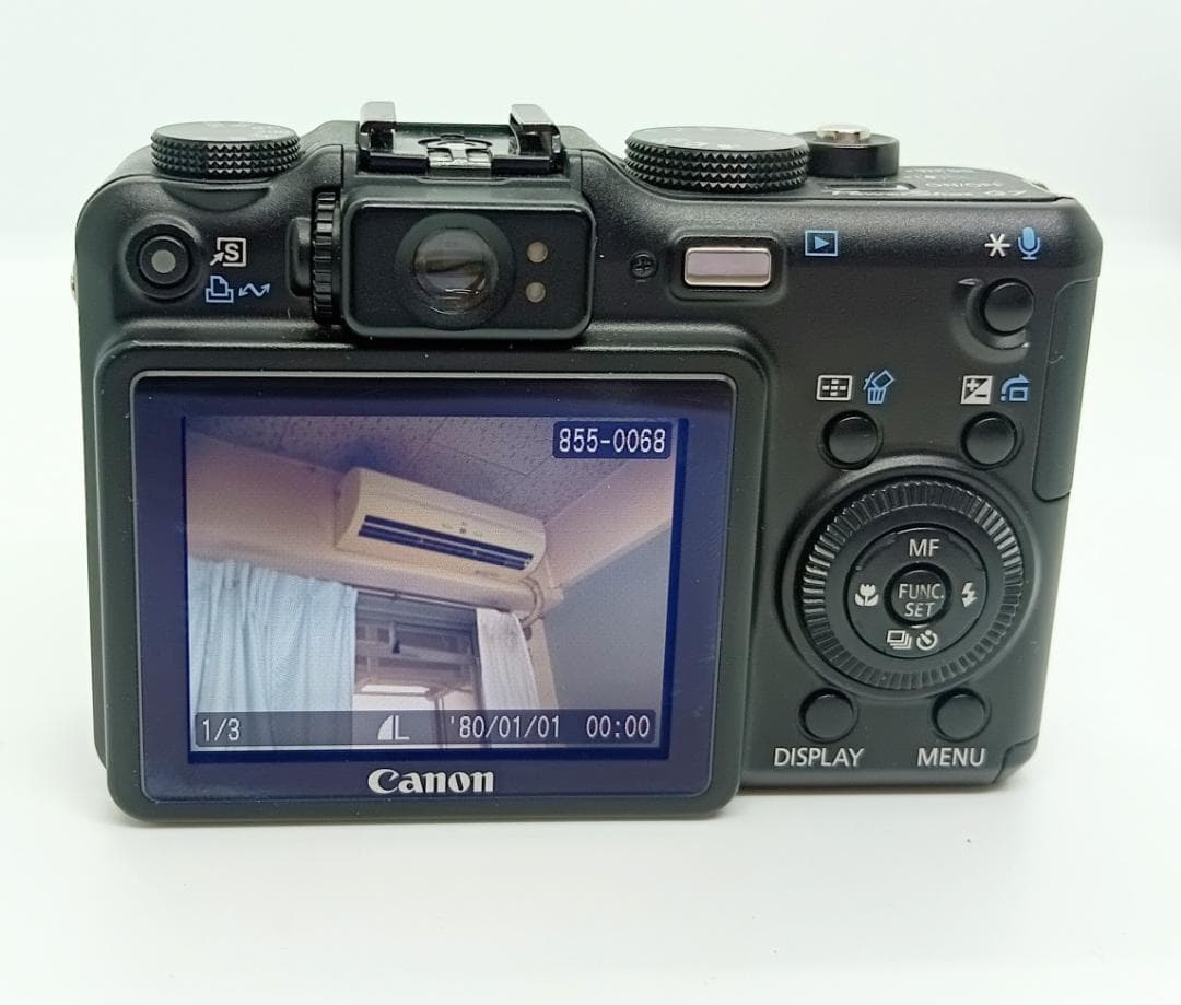 Canon PowerShot G7 10.0MP 充電器, 皮ケース付き美品